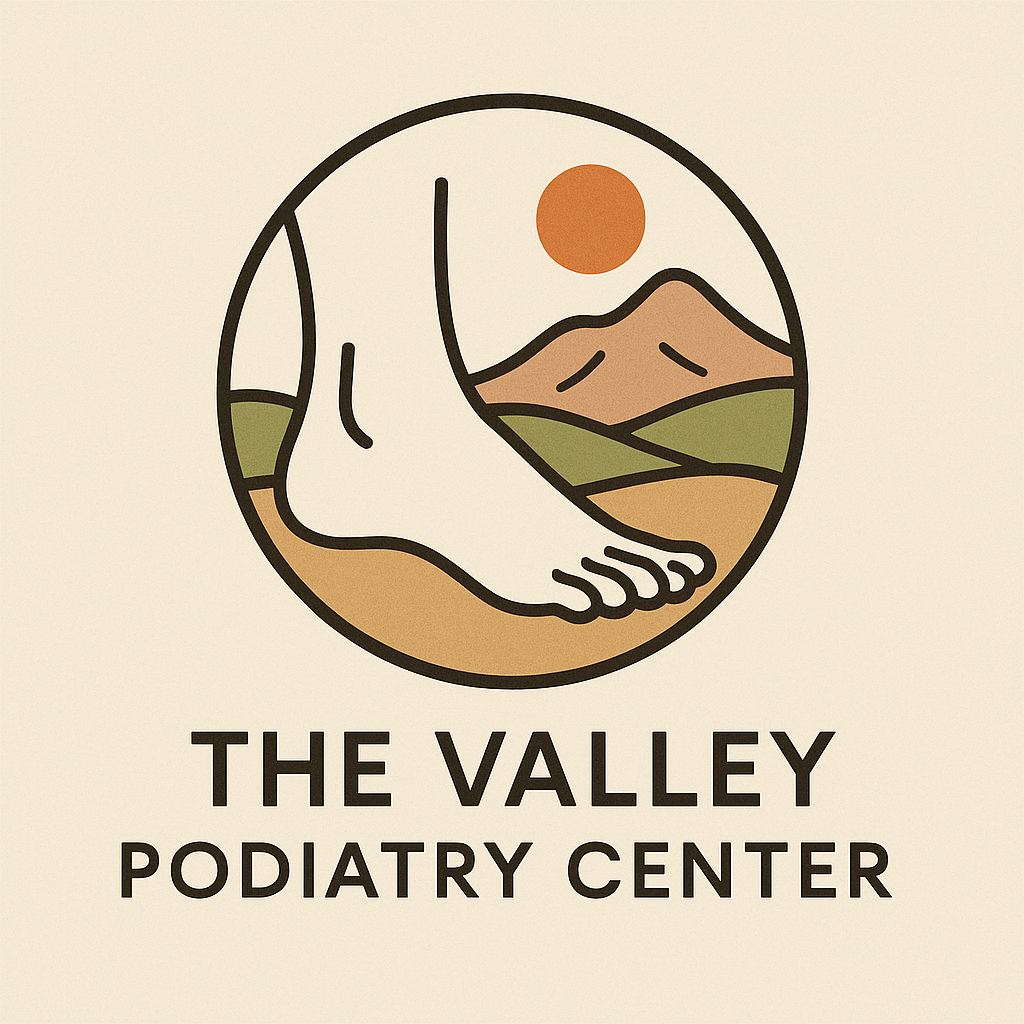 The Valley Podiatry center logo