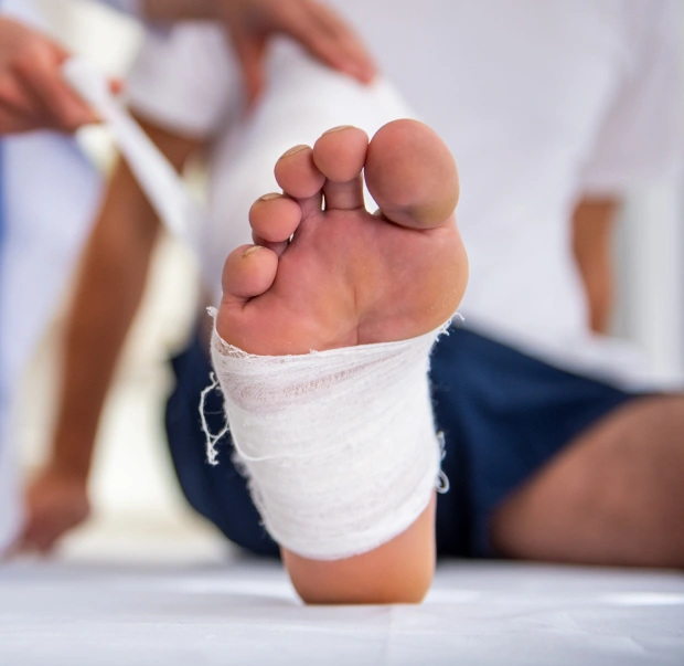 Protecting Mobility Through Early Diabetic Foot Treatment